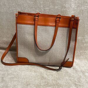 Anna Paola Genuine Leather Tote Bag